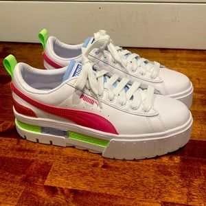 Puma platform fashion shoes